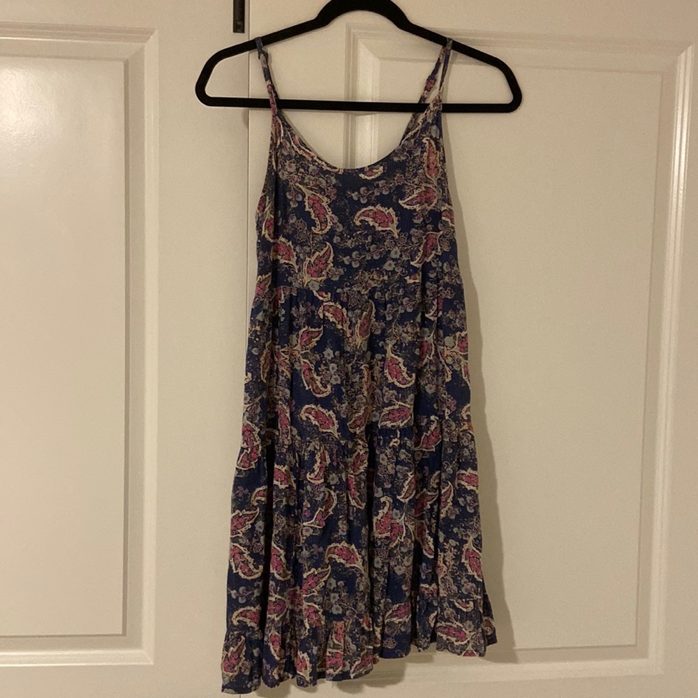 Fun summer dress and an easy cover up over a bathing suit!